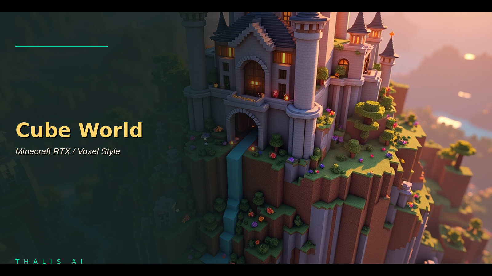 Cube World (Minecraft RTX/Voxel Style) [Chroma, Flux, Illu, Klein9B, Qwen, Z-Image]