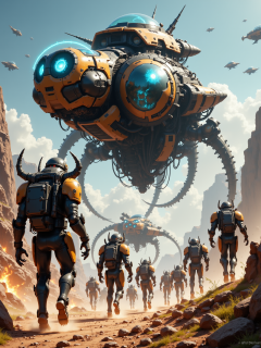 Fractal Aliens [Flux, Illu]