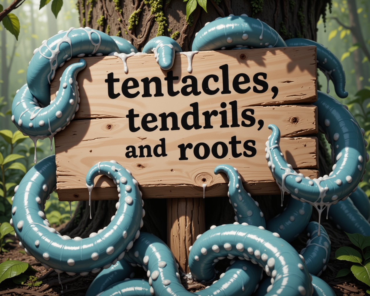 Tentacles, Tendrils, and Roots [Flux, SDXL]
